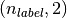 (n_{label}, 2)